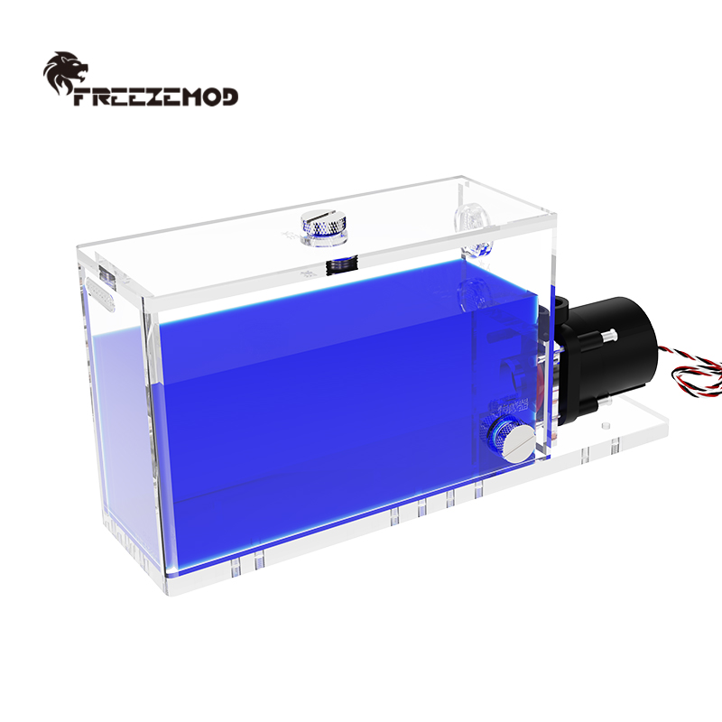 FREEZEMOD水冷散热PUB-KF600一体式水泵大水箱内过滤静音12-24V