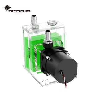 FREEZEMOD手机笔记本水冷PUB 水泵水箱静音 ST600工业仪器一体式