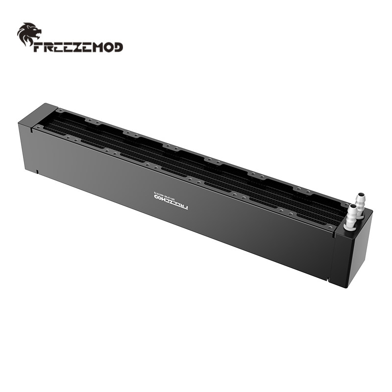 FREEZEMOD服务器水冷散热器7风扇位SR-LP40-40X7F75宝塔厚铝排4CM