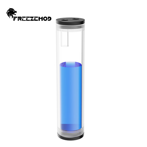 FREEZEMOD电脑水冷WM-YSX-G3透明圆柱水箱液冷储液罐三孔POM盖
