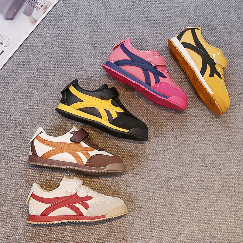 女童鞋2025秋款新款儿童阿甘鞋中大童魔术贴运动德训板鞋爆款女孩