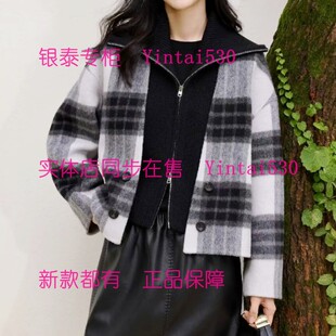 VILAN慧兰 专柜正品2025冬装新款双面呢大衣P4975DY1国内代购1586