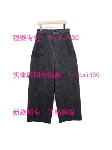 CEKEKE茜可可 专柜正品2025冬装新款裤子CNP5105153 国内代购599