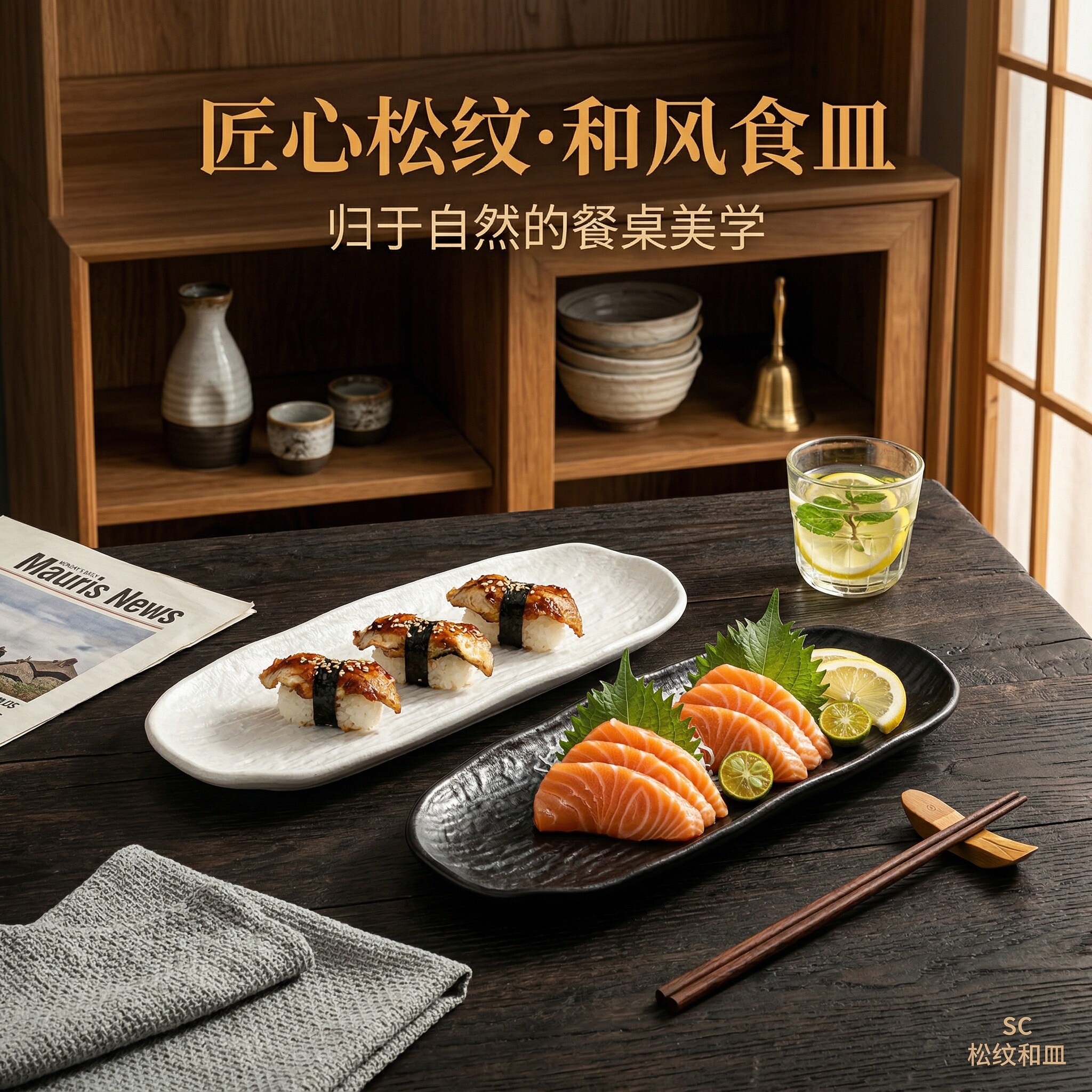 高级料理菜式盘子西点烤串盘点心盘