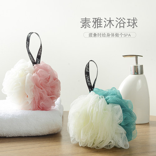 洗澡沐浴球不易散泡澡泡泡浴花球