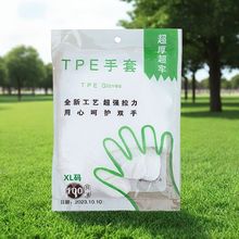 TPE一次性手套食品级安全餐饮厨房加厚袋装结实耐用可替代PVC定腈