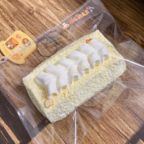 五五studio花边奶油长吐司感捏捏乐解压玩具食品级硅胶小红书同款