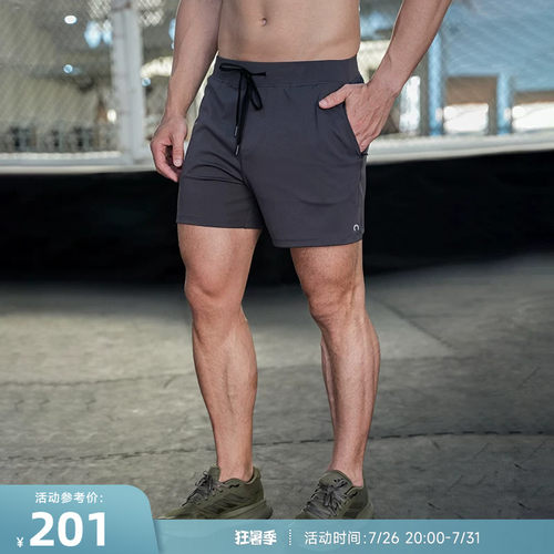 RESHAPE/重塑之路 男士三分运动短裤健身跑步训练5英寸AllRound