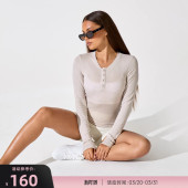 ButtonWool 圆领纽扣含羊毛舒适运动长袖 RESHAPE 重塑之路