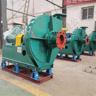 瑞冠稀释风机9-26高压离心风机耐高温防爆冶锻炉烟气循环风机