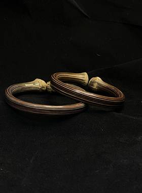 正品西百藏天然血藤金丝藤手镯国风简约民族男女学生鸡侣情搭