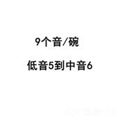 正品 专业打击乐音器碗阶碗琴中老年冷门碗乐器中国风敲音乐碗碗打