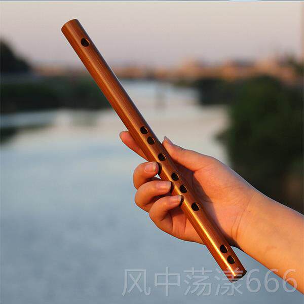正品迷你无笛膜小笛身子初学横笛自学入门短竹笛随儿童小易学乐器