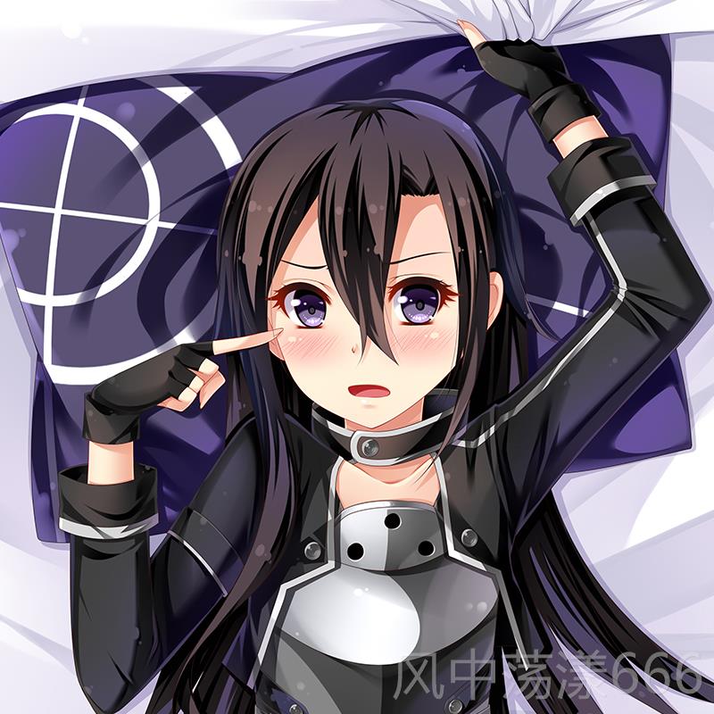 正品尚萌同条人 刀剑神域I纪I 朝田诗优桐人亚丝娜等身抱枕长乃周