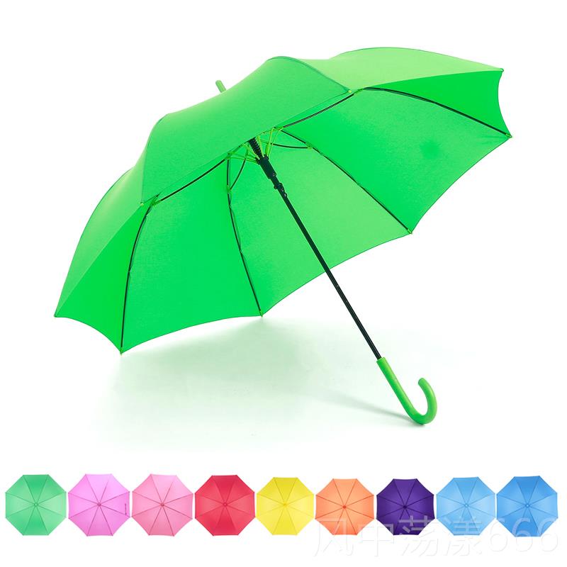正品有风长大柄雨伞抗风暴雨开雨两用加伞晴女儿童号大加厚暴雨专
