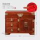 正品 紫檀木首饰盒收纳盒红木中梳盒卯榫实妆木收纳箱结婚嫁妆盒 式