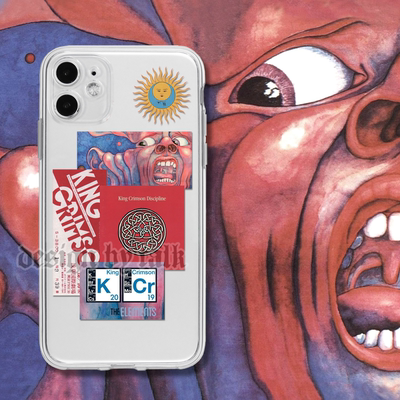 KingCrimson摇滚苹果华为手机壳