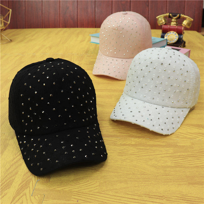 帽子女韩版时尚潮人鸭舌帽黑色棒球帽夏季遮阳太阳帽网红明星同款