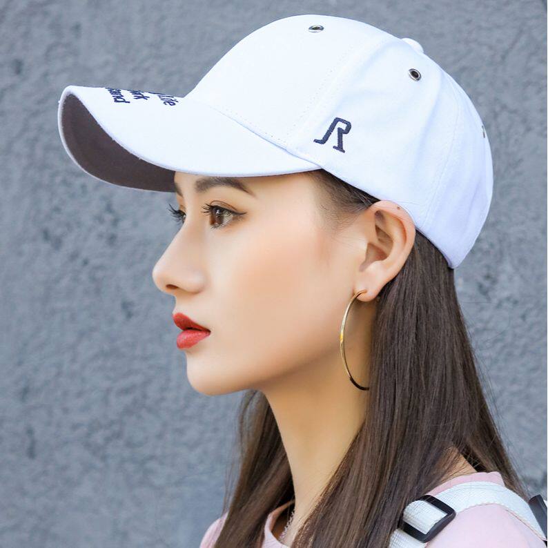 帽子女韩版鸭舌帽潮牌ins春夏季遮阳太阳帽chic日系时尚棒球帽男