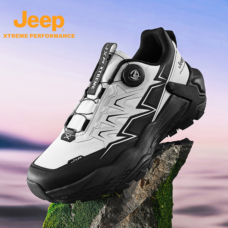 jeep男士越野运动鞋厚底减震