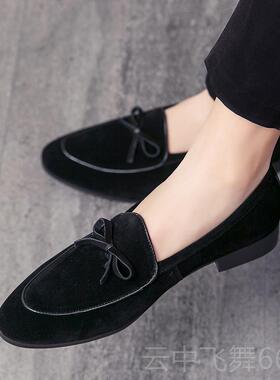 正品SlipOn Loaf Lazy Beanie Shoes男士韩式加绒高男增士容易匹