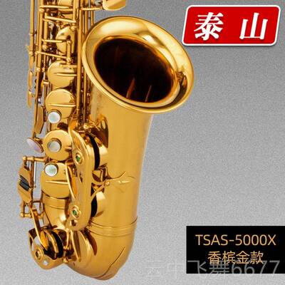 正品泰山中音萨克斯管初乐风试TSA器S-5000学者入门检定考演奏萨