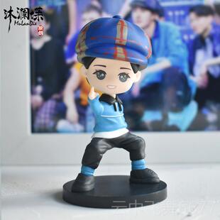 正品街舞一模博型明星仔玩偶定制泥公人王模型王一博周边女生生日