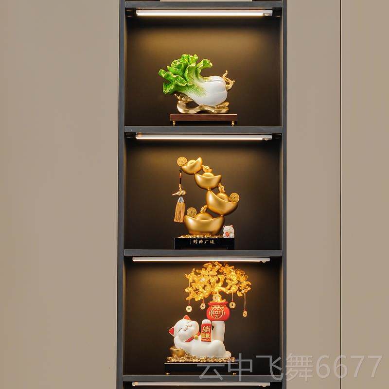 正品酒店前台财源进金元宝猫摆饰件高档客厅办公室招财装品广开业