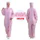 正品 静电网格连体服带口袋0服.5连帽连体服三连体无尘防洁净服工