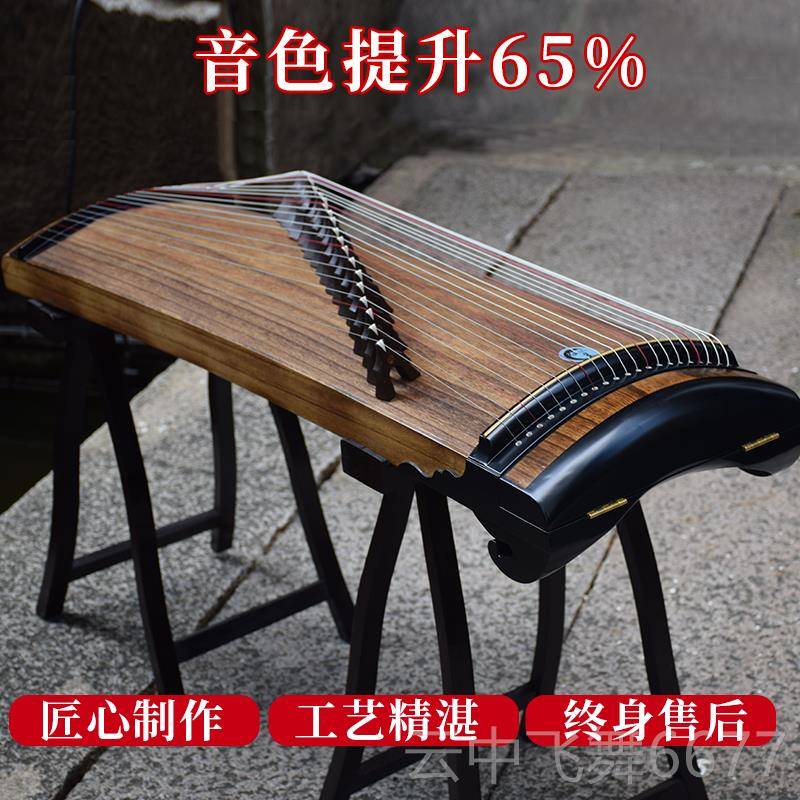 正品古筝小挖筝便业携式初学考级专演1奏十级古筝琴2弦半筝小儿童