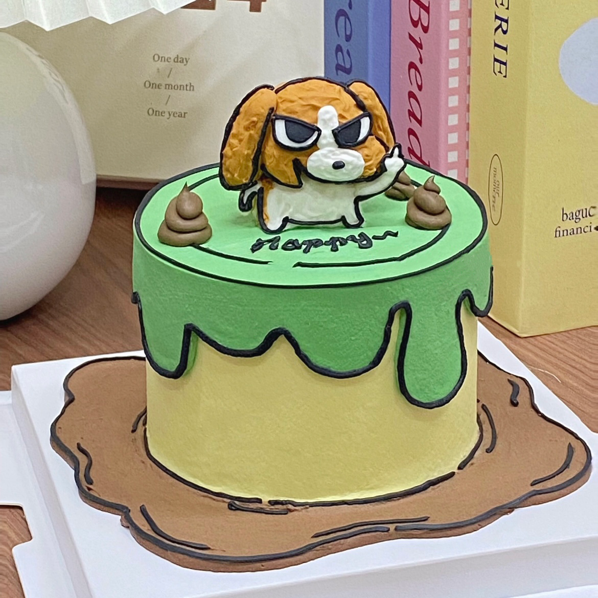 二次元网红翻糖蛋糕全国同城配送