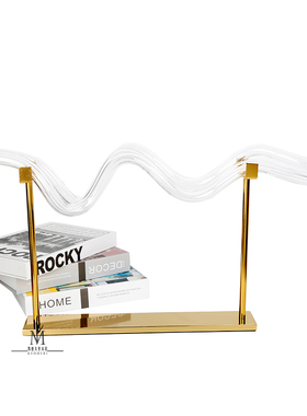 工艺不锈钢底座时尚风摆台装饰品