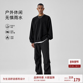 束脚裤 BODYDREAM加绒伞兵裤 工装 直筒 子男都市松弛风冲锋裤 休闲裤