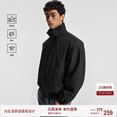 BODYDREAM轻量化男士 外套立领活页分割boxy短宽零压通勤运动夹克