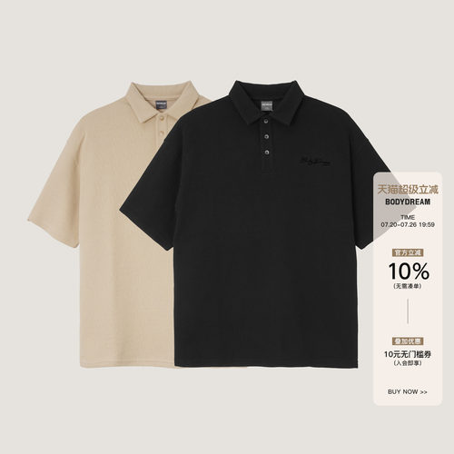 BODYDREAM短袖休闲polo衫