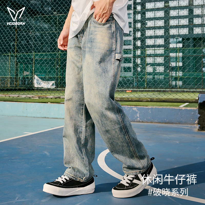 维动破晓牛仔裤男士2024新款秋季