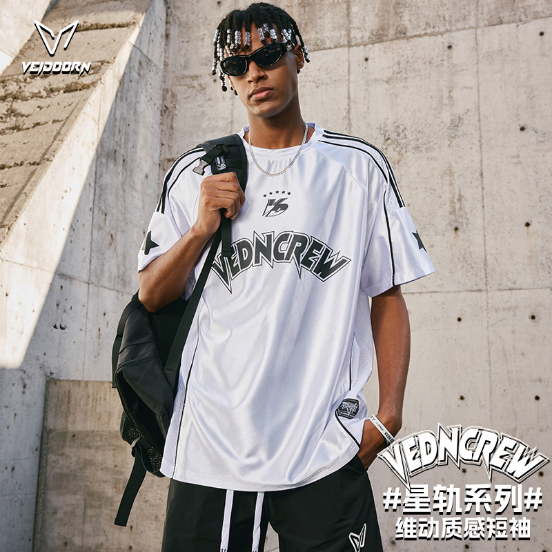 维动星轨短袖投篮服T恤男夏