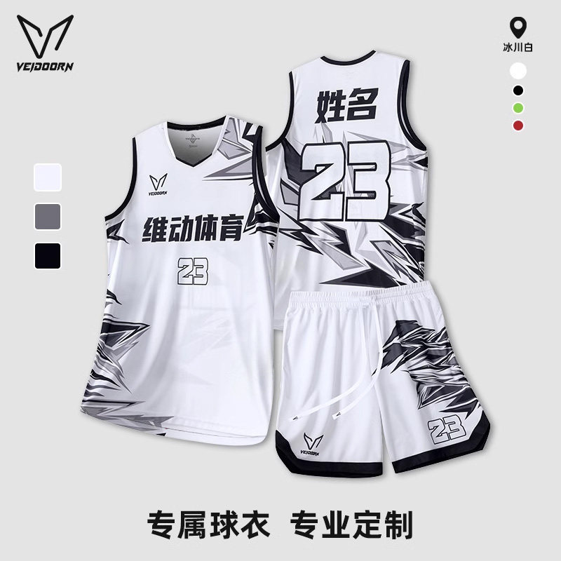 维动篮球服套装成人球衣定制比赛队服青少年运动训练服全身定做夏