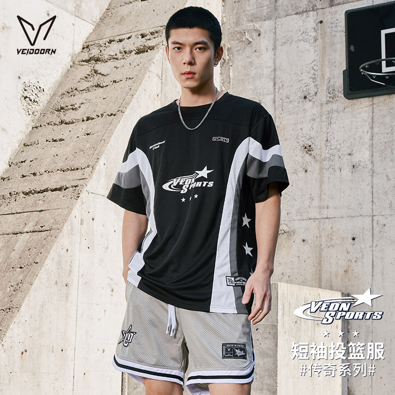 维动短袖传奇投篮服T恤男美式篮球训练服运动跑步上衣透气网眼潮V,运动服/休闲服装,运动T恤,淘宝优惠券,粉丝福利购,淘宝优惠卷