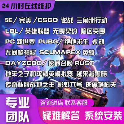 电脑机器码三角洲行动无畏契约暗无畏契约APEXLOL远程24小时维修