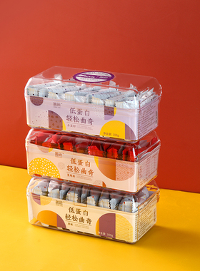 森无忧善简低蛋白代餐零食低磷钾钠轻松曲奇饼干口感酥香 100g/盒