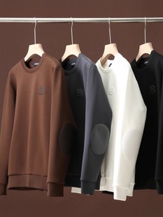 奢品!线下1898~AIR空气层高端奥粒绒软糯男女情侣百搭套头卫衣潮