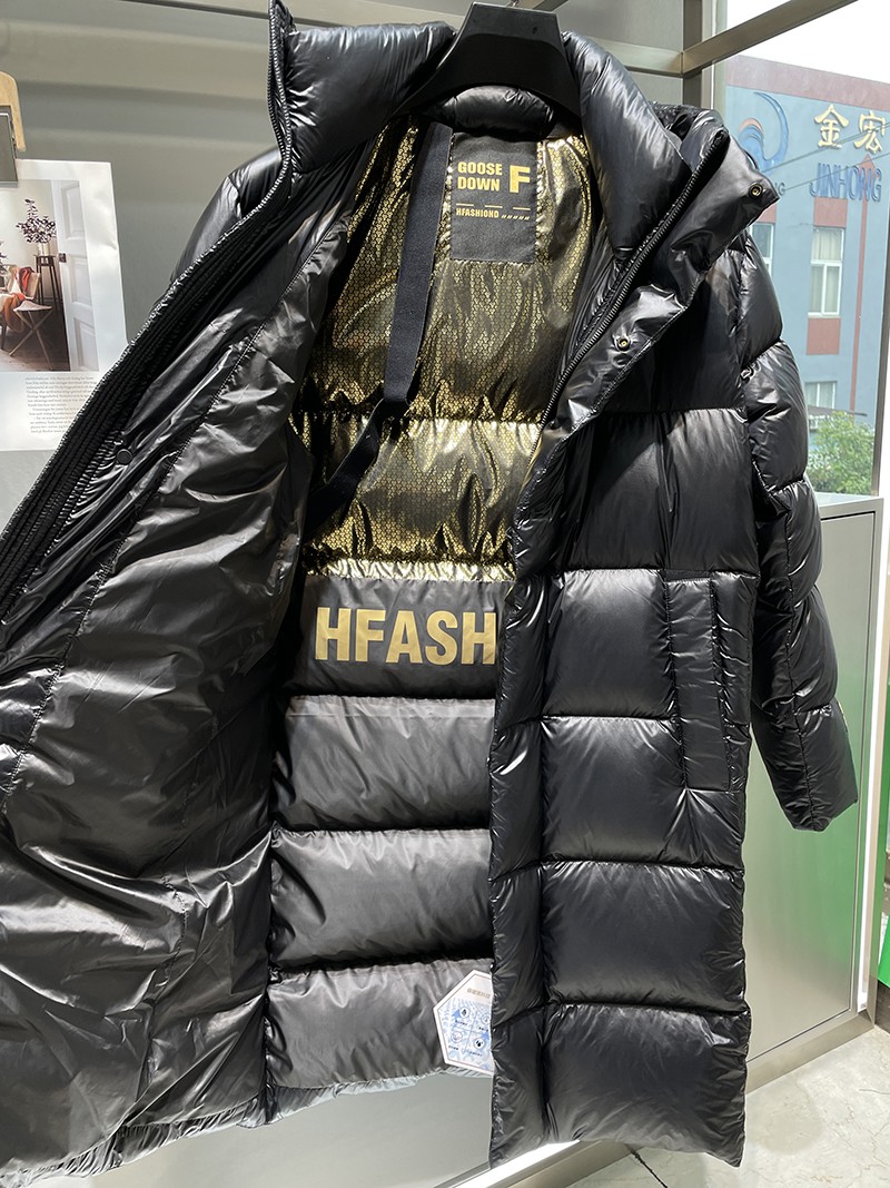 其他青春活力连帽冬季长款羽绒服