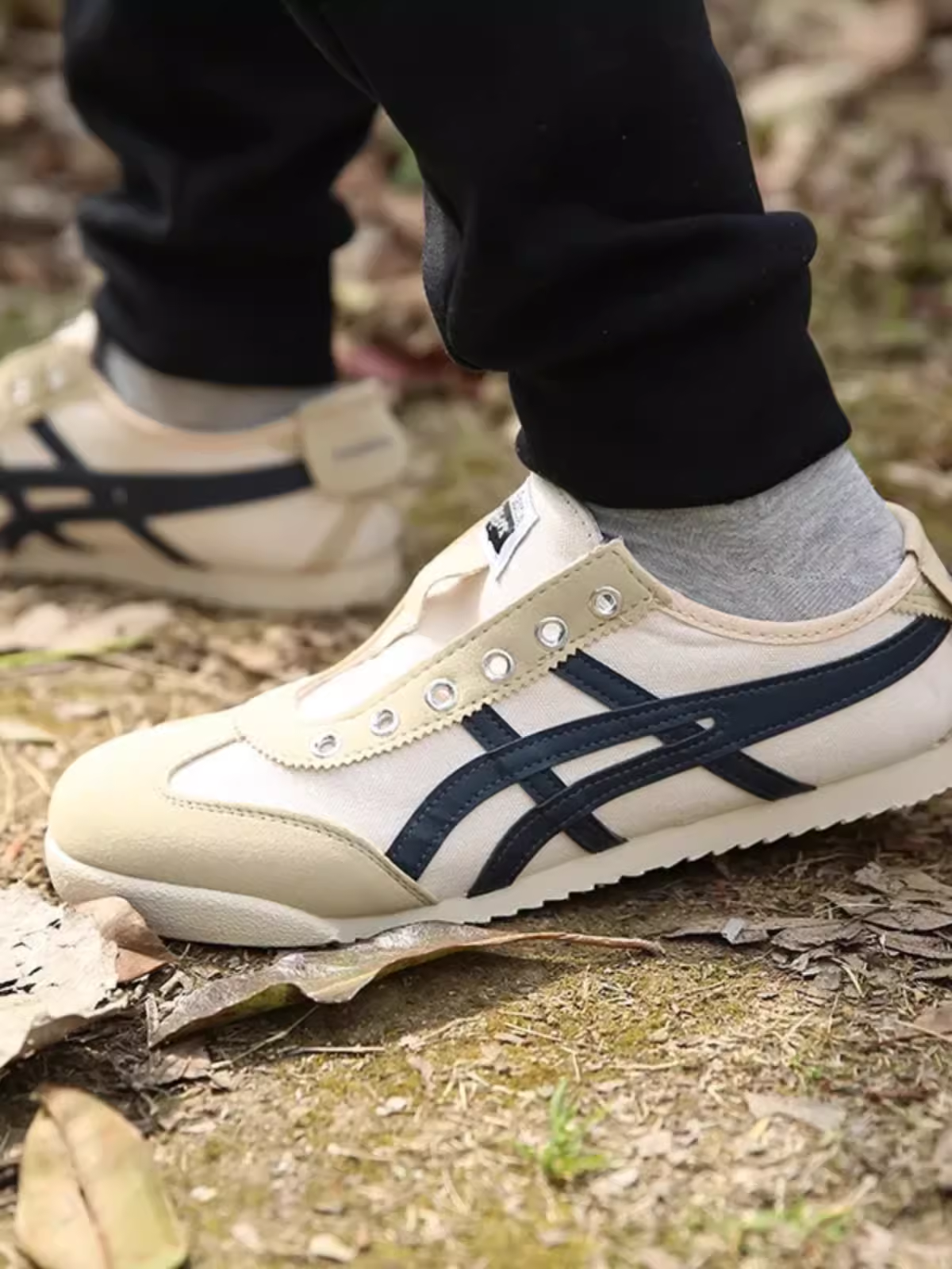 超轻百搭透气春季男阿甘鞋复古鞋