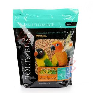 Roudybush柔迪布殊鹦鹉滋养丸日常mini颗粒鹦鹉饲料玄凤金太阳