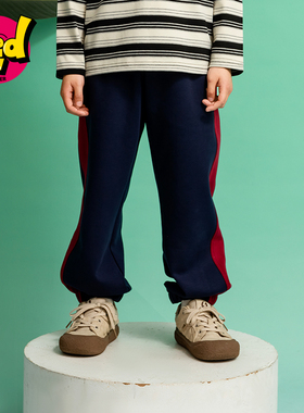redcopper2025新款春夏儿童美式休闲裤宽松束脚裤CH153301