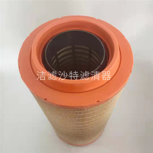 K2747空气滤芯适配重汽汕德卡C7H/G7/T5G曼机豪沃TX空气滤清器PU