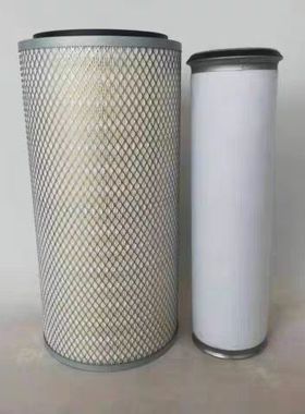 K2550空滤柳工25吨55T吊车20中联40VF螺杆机空压机空气滤芯KLQ107