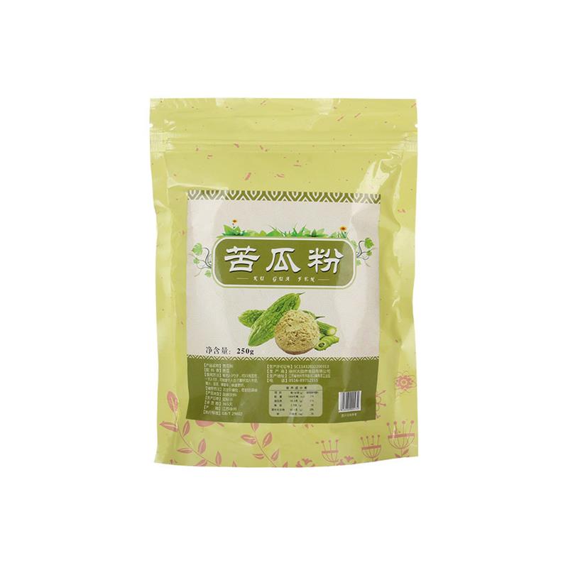 厂家供应食用苦瓜粉纯粉超细粉袋装冲饮苦瓜干苦瓜茶加工冲调饮品