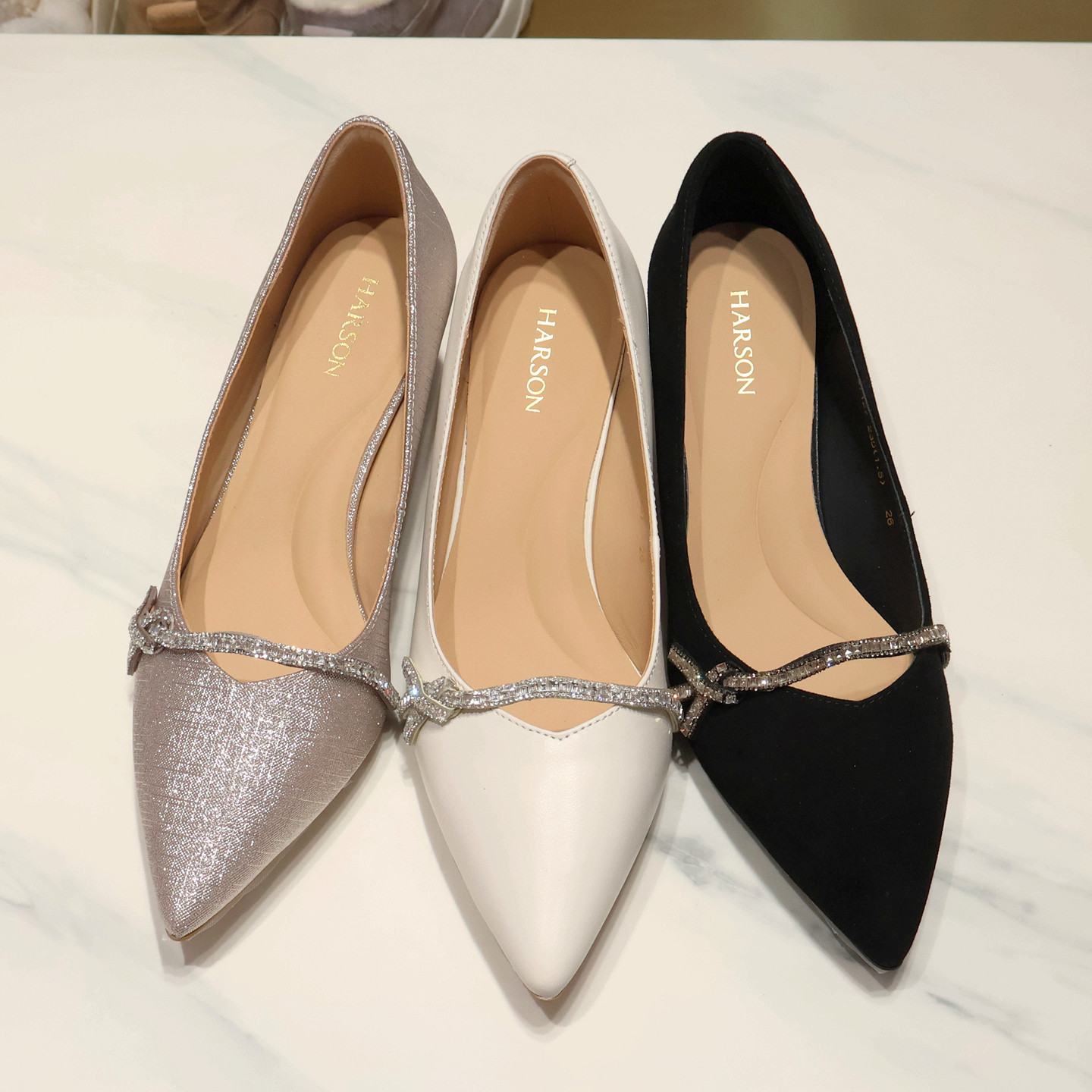 HS267127 HARSON哈森女鞋  2026年春 粗高跟 单鞋 商场专柜同款,女鞋,婚鞋,淘宝优惠券,粉丝福利购,淘宝优惠卷